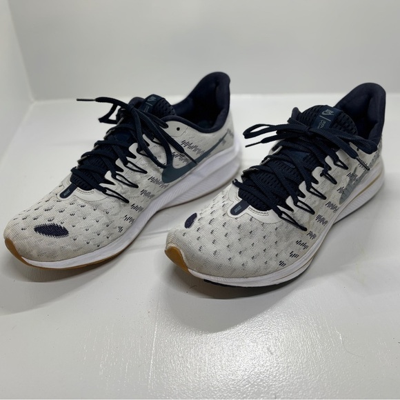 Nike Air Zoom Vomero 14 Running Shoes White Navy Gum Sole Men’s 11.5 main image 8